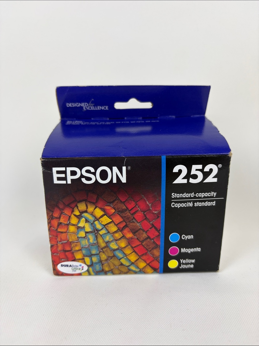 EPSON 252 DURABrite Ultra Ink Standard Capacity Color Combo Pack Exp. 2029